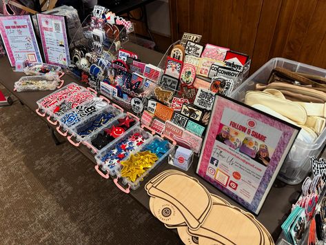 Pics of last night’s hat bar set up 🧢 #mamatrucker #truckerhats #truckerstyle #hatbar #patches #patchescustom #style #smalltown #smalltownusa #smallbusinessowner #hats #caps #hatchain #accessories #shopsmall #smallbusiness #shoplocal #homegrown #womanowned #hatbar #truckerhatbar #truckerhatinspo Mobile Hat Bar, Hat Bar Set Up, Trucker Hat Bar Display Ideas, Shop Small Business Quotes, Hat Bar, Texas Cowboys, Small Towns Usa, Custom Trucker Hats, Bar Displays