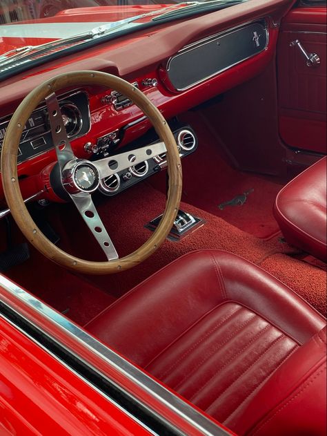 #aesthetic #oldmoney #oldtimer #cars #drive #red #oldschool #vintage #vintagecar #mustang Vintage Mustang Aesthetic, Red Mustang Aesthetic, Mustang Aesthetic, Ford Aesthetic, Red Mustang, Cars Drive, Vintage Mustang, My Ride, Old Money