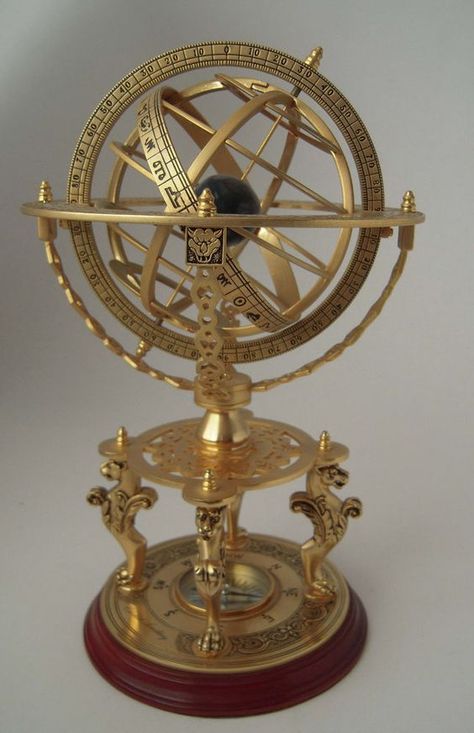 Sphere Concept Art, Guerriero Samurai, Armillary Sphere, Celestial Sphere, Mood Aesthetic, Sundials, Fotografi Vintage, 3d Modelle, Dessin Adorable