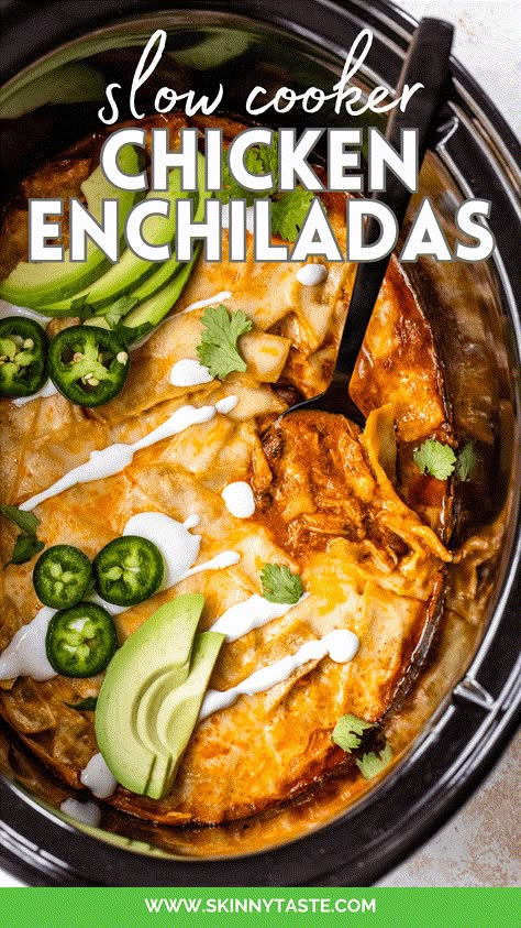 Healthy Keto Slow Cooker Recipes, Fall Low Carb Crockpot Meals, Lazy Enchiladas Crockpot, Chicken Enchilada Chili Crockpot, Slow Cooker Weight Watchers Recipes, Crockpot Recipes Enchiladas, Crockpot Beef Enchiladas, Crock Pot Enchiladas Chicken, Healthy Crockpot Meals Easy