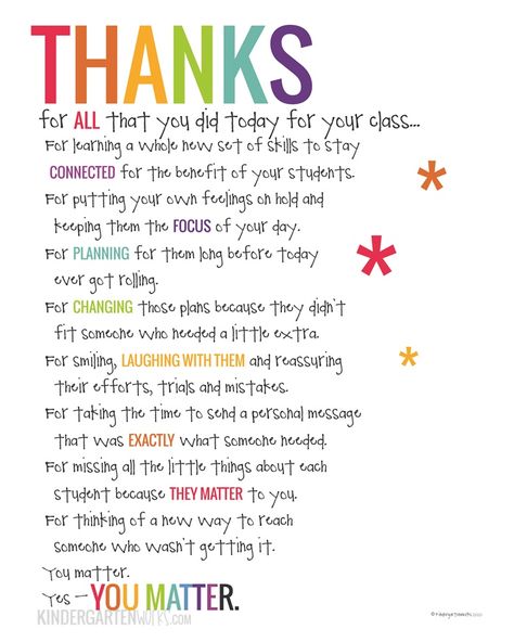 If You Didn’t Hear This From Anyone Today https://www.kindergartenworks.com/teacher-tools/teacher-appreciation-poem-printable/ Appreciation Poem, Teacher Appreciation Poems, Words For Teacher, Teacher Prayer, Teacher Poems, Teacher Appreciation Quotes, Appreciation Quotes, Happy Teachers Day, Education Quotes For Teachers