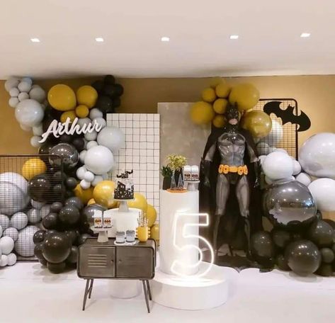 Marvel Birthday, Marvel Birthday Party, Batman Party, Batman Birthday, Baby Planning, Backdrop Design, Superhero Party, Future Baby, 4th Birthday