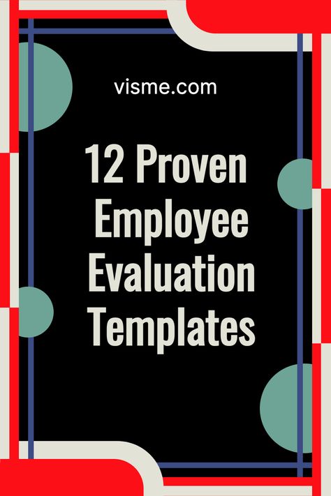 HR managers, it’s your job to keep track of employee progress and integration into the company culture. It’s also your responsibility to create employee evaluation forms for your team to conduct performance reviews and appraisals. Wondering how to get started with employee evaluation? We’ve got you covered. This article will share everything you need to conduct an effective employee evaluation. Employee Reviews Tips, Employee Review Form, Performance Evaluation Template, Employee Performance Review Template, Employee Performance Review Examples, Performance Evaluation Phrases, Evaluation Employee Performance, Self Evaluation Employee, Performance Review Template