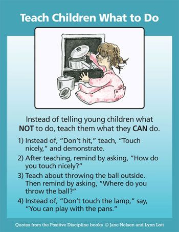 An excerpt from the book Positive Discipline The First Three Years .   Children under the age of three do not understand "no" in the way ... Discipline Positive, Love And Logic, Education Positive, Parenting Tools, Parenting Help, Smart Parenting, Attachment Parenting, Positive Discipline, Parenting Skills