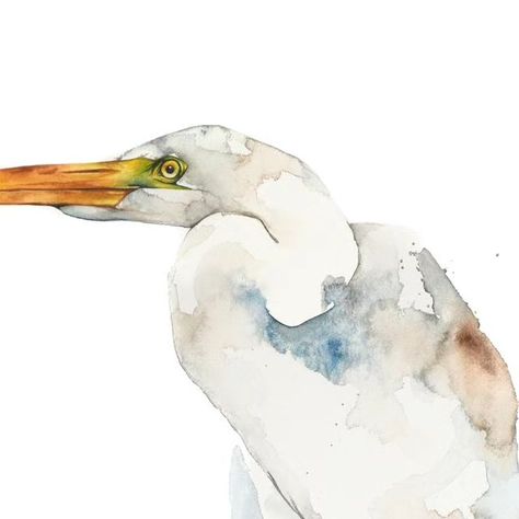 Watercolor Crafts, Pelican Art, Mug Painting, Beach Landscapes, Beachy Art, Brown Pelican, Birds Watercolor, Children Painting, Flamingo Painting