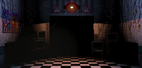 Fanf 2 security room! Fnaf Backgrounds, Fnaf Aesthetic, Security Room, Freddy 2, Fnaf 5, Toy Bonnie, Office Background, Scott Cawthon, Office Wallpaper