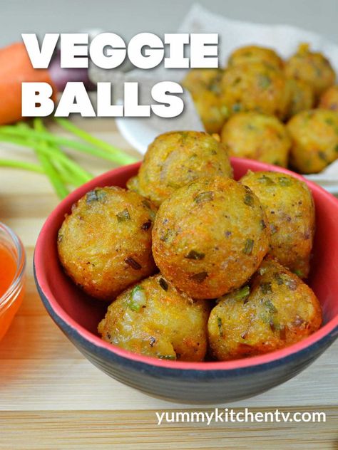 Vegetarian Balls Recipe, Vegetable Balls Recipe, Veggie Balls Recipe, Vegetable Balls, Vegetable Patties, Vegetable Meatballs, Lentil Balls, Veggie Balls, Veggie Bites