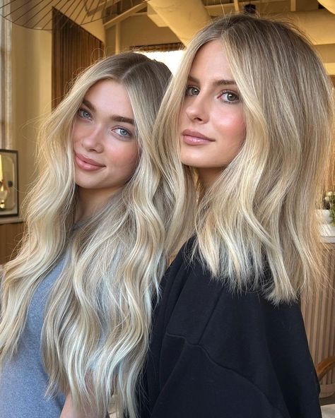 Cream Blonde Hair, Blonde Hair Goals, Blonde Lowlights, Fall Blonde Hair, Summer Blonde Hair, Balayage Blond, Blonde Hair Transformations, Fall Blonde, Light Blonde Hair