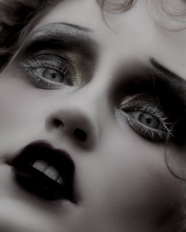 Make Up, Black And White, Makeup, White, Black