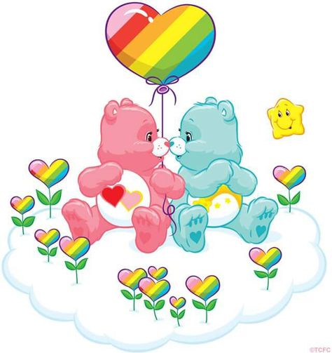 Awe spring love Sunshine Bear, Care Bears Vintage, Care Bear Birthday, Mickey Mouse Images, Care Bears Cousins, Bear Costume, Bear Theme, Bear Wallpaper, Animated Images