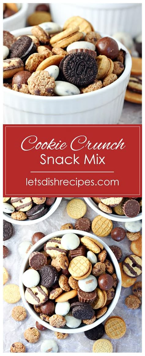 Cookie Crunch Snack Mix Party Trail Mix Recipes, Autumn Snack Mix Recipe, Toddler Trail Mix Ideas, Snacks For A Group, Homemade Road Trip Snacks, Fall Trail Mix Recipe, Summer Party Snacks, Trail Mix Ideas, Salty Trail Mix