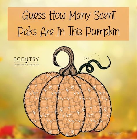 Fall Scentsy Games, Scentsy How Many Game, Consultant Games, Scentsy Scent Pak, Scentsy Party Games, Scentsy Games, Facebook Party Games, Scentsy Facebook Party, Scentsy Facebook