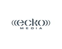 'ecko'/ 'echo' media #logo Echo Logo Design, 20 Logo Design, Echo Logo, English Fonts, Clever Logo, Communication Technology, Identity Inspiration, Beautiful Logos Design, Logo Brand Identity