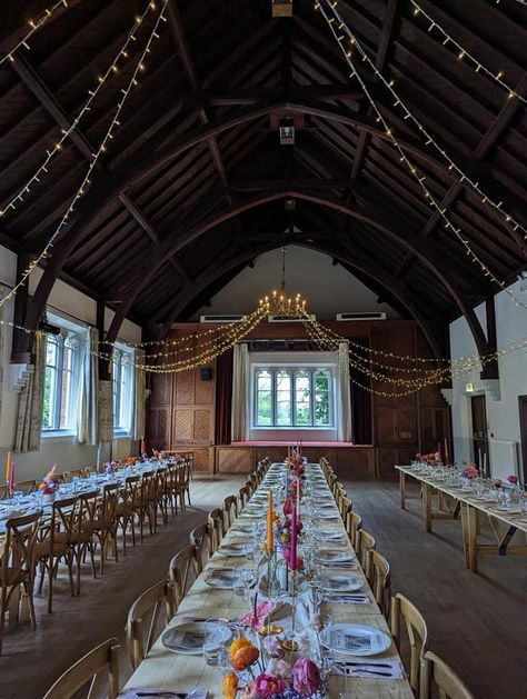 Wedding Village Hall, Village Hall Wedding Reception, Community Hall Wedding, Planning 2025, Village Hall Wedding, Hall Ideas, Community Halls, English Village, Wedding Hall