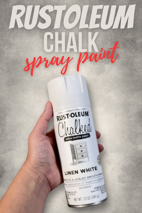 Rustoleum Chalk Spray Paint Chalk Spray Paint Furniture, Rustoleum Chalked Spray Paint, Rustoleum Chalked, Spray Chalk, Chalk Spray Paint, Painted Outdoor Furniture, Best Spray Paint, Spray Paint Furniture, Metal Outdoor Furniture