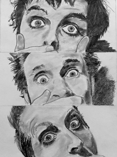 Billie Joe Armstrong Drawing, Joe Armstrong, Billie Joe Armstrong, Green Day, Art Stuff, Drawing Ideas, Good Music, Art Ideas, Male Sketch