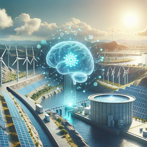 🌞 AI in Renewable Energy: AI optimizes renewable energy systems for maximum efficiency. What if AI could accelerate the transition to clean energy? #AIRenewables #CleanEnergy Hydrogen Energy, Hydro Energy, Off Grid Solar Power, Reduce Energy Bill, Renewable Energy Projects, Renewable Energy Systems, Solar Power House, Geothermal Energy, Off Grid Solar