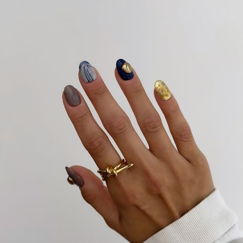 ᑎᑌᗩᑎᑕᗴ ᑎᗩᐯY Press-on perfection is here! Elevate your nail game with our stunning new collection. Ready to slay in style? Shop now and let your nails do the talking! 💖 #PressOnNails #NailGoals Short Navy Nails, Blue Nail Design, Navy Nails, Nails Nude, Nail Art Jewelry, Blue Nail, Nail Sizes, Nail Games, How To Do Nails