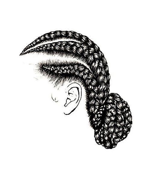 https://encrypted-tbn0.gstatic.com/images?q=tbn:ANd9GcRSu3eTFDpzXyngcNJ_GI95MIiyImrIaFl1GQ&usqp=CAU Logo Braids Hair, Cornrow Drawing, Braids Logo Design, Luis Tattoo, Ponytail Drawing, Black Hair Inspiration, Black Braided Hairstyles, Lilies Drawing, Hair Illustration