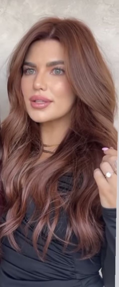 Ashy Auburn Hair, Dusty Red Hair, Ashy Red Hair, Hair Craft, Hair Projects, Y2k Hairstyles, Big Hair Dont Care, Color Highlights, Ginger Hair Color