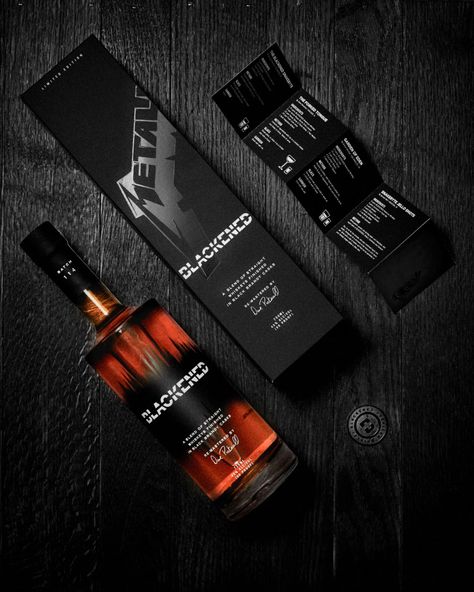 Enter Sandman: Metallica Celebrates 'The Black Album' With Blackened Whiskey Release - Maxim Enter Sandman Metallica, San Francisco Symphony, Black Whiskey, Enter Sandman, Esp Guitars, And Justice For All, American Whiskey, James Hetfield, Album Releases