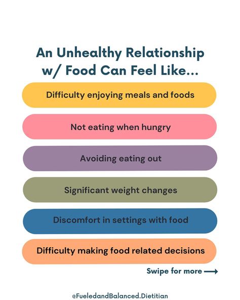 Want to decrease stress? It may be time to dig deeper into your relationship with food 👀 Everyones relationship with food looks different. But if how you view food and nutrition is getting in the way of your... ✨life ✨mood ✨relationships ✨training/performance ✨ability to meet your body’s needs ✨enjoyment ✨living in the moment Then it may be time to talk through it and get some guidance. As humans we need to eat food daily and multiple times a day. Let’s make this process more simple and l... Sports Dietitian, Food Guilt, Food And Nutrition, Dig Deeper, Relationship With Food, As Humans, Dig Deep, We Need, The Way