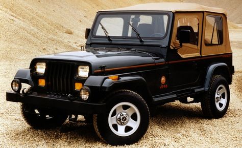 1994 Jeep Wrangler-Sahara YJ | Car and Driver Jeep Wrangler Models, Yj Wrangler, Tj Wrangler, Classic Jeeps, Jeep Brand, Jeep Yj, Wrangler Sahara, Jeep Wrangler Sahara, Jeep Wrangler Yj