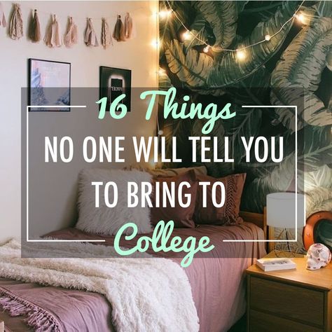 College Dorm List, College Dorm Checklist, Dorm Checklist, College Necessities, Dorm Hacks, College Dorm Room Essentials, College Bedroom, Dorm Room Hacks, College Living