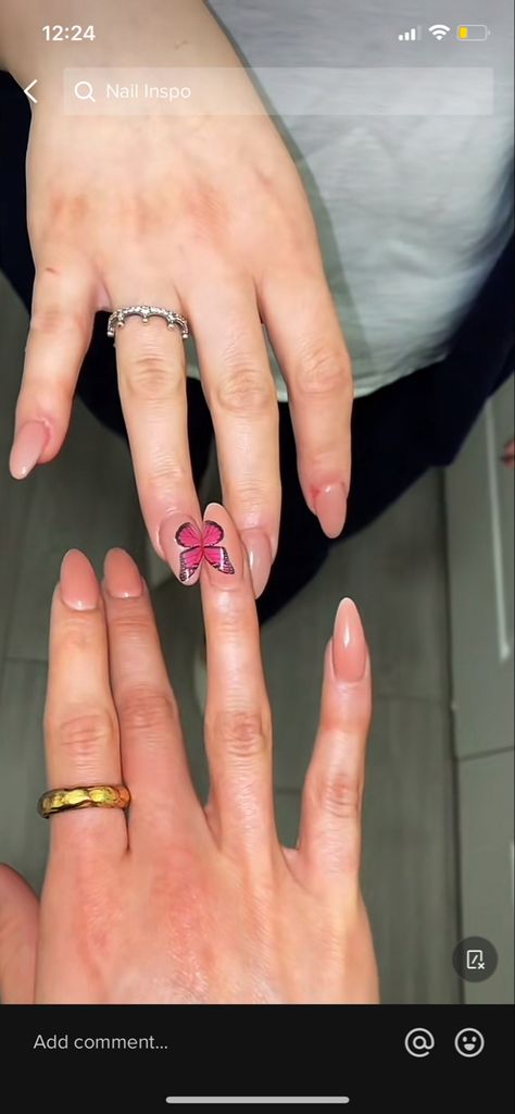 Matching Butterfly Nails, Nails Matching, Friends Nails, Butterfly Nails, Butterfly Nail, Nail Inspo, Best Friends, Nail Art, Nails