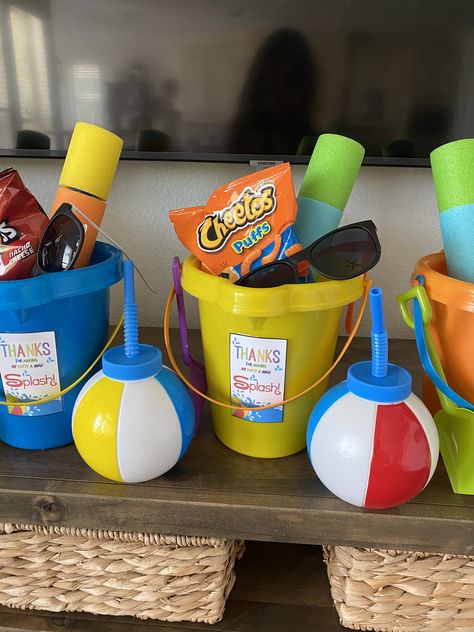 Pool Party Birthday Ideas Boys, 3rd Birthday Pool Party For Boy, Summer Bash Party Ideas Kids, Pool Party Bday Ideas, One Big Splash Birthday, Waterpark Themed Birthday Party, 1st Birthday Boy Pool Party Ideas, One Year Old Pool Party Ideas, Pool Party Ideas For Boys