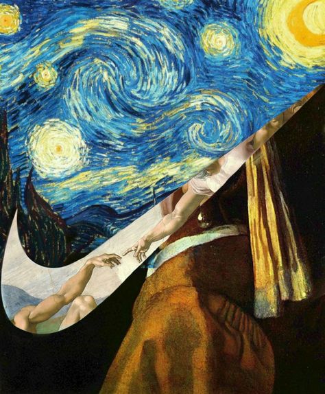 Art nike Nike Art, Starry Night, Nike, Art