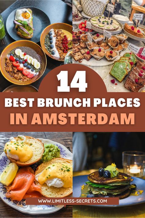 Here is my foodie guide for Amsterdam! Sharing 14 best places for brunch in Amsterdam. Would you prefer sweet or savory these cafes and lunchrooms have it all! I am giving you alll my local tips and my favorite places for brunch and breakfast in the capital of the Netherlands! Amsterdam Best Places, What To Eat In Amsterdam, Food In Amsterdam, Netherlands Breakfast, Cafes In Amsterdam, Amsterdam Food Guide, Best Places To Eat In Amsterdam, Breakfast In Amsterdam, Amsterdam Restaurants