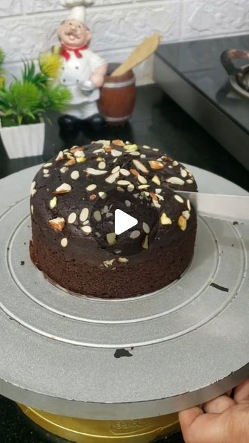 Without Egg Cake Recipe, Chocolate Cake Without Oven, Jaggery Cake, Cake Without Eggs, Cake Without Oven, Egg Cake, Sugar Cake, Brownie Cake, Cake Baking