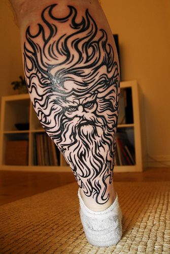 Santa Cruz Tattoo, 500 Tattoo, Cruz Tattoo, Tattoo Advice, Back Of Leg Tattoos, Greek God Tattoo, Girl Thigh Tattoos, God Tattoos, Sun Tattoos