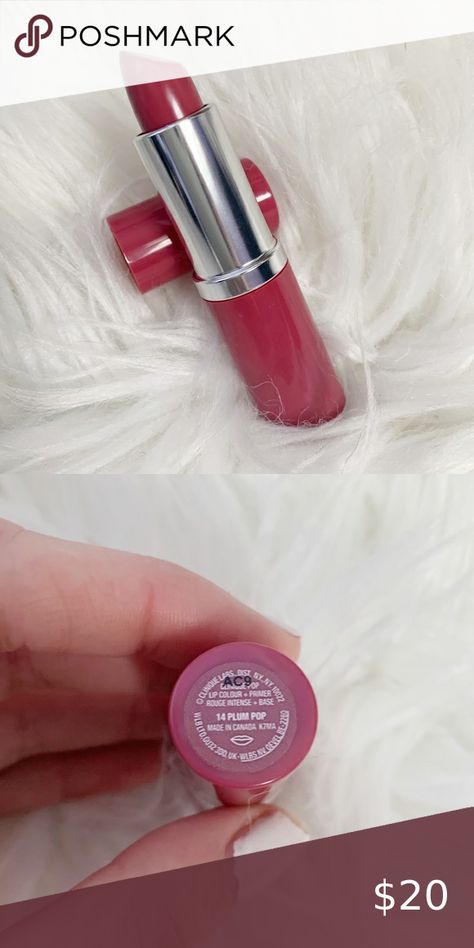 Clinique Plum Pop Lipstick Clinique Plum Pop, Pop Lipstick, Clinique Lipstick, Saturated Color, Plum, Moisturizer, Lips, How To Apply, Fashion Tips