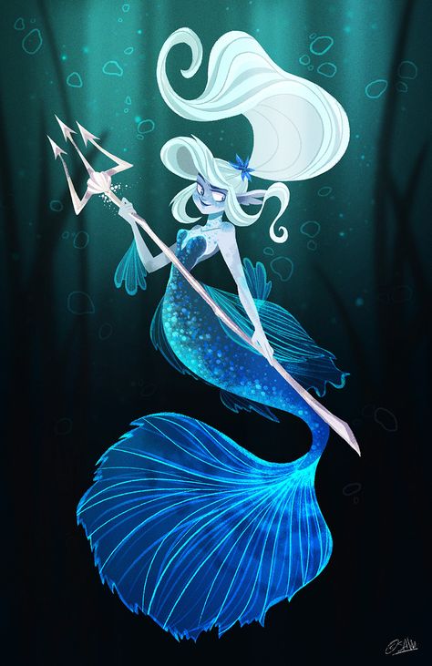 Character Design Challenge, Fantasy Mermaids, Mermaid Drawings, Mermaids And Mermen, Design Challenge, Trik Fotografi, Mermaid Art, A Mermaid, Magical Creatures