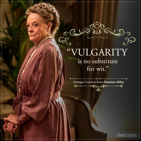 Here are the Dowager Countess's best quotes from Downton Abbey. Lady Grantham Quotes, Downtown Abbey Quotes, Maggie Smith Quotes, Lady Grantham, Violet Crawley, Downton Abbey Party, Downton Abbey Quotes, Lady Violet, Dowager Countess