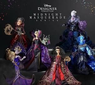 Disney is selling $130 villain dolls this fall — see the photos - Insider The Cursed Prince, Marvel Heroes Comics, Disney Designer Collection, Fall Disney, Midnight Masquerade, Disney Princess Dolls, Disney Couture, Master List, Disney Fairy