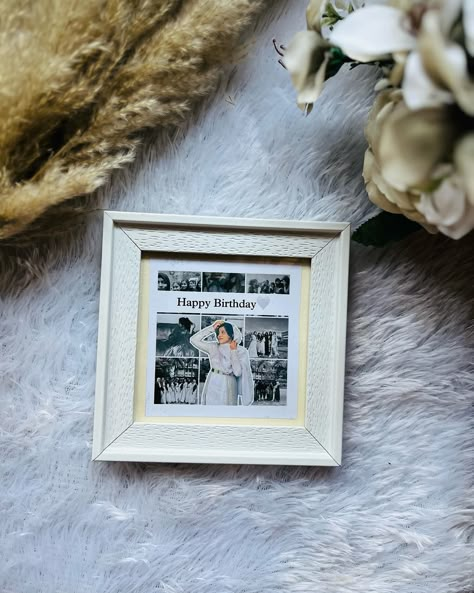 Mini Frame Background, Mini Frames Ideas Aesthetic, Mini Photo Frames Ideas, Mini Frames Ideas, Birthday Frame Ideas, Birthday Photo Frame Design, Photo Frame Aesthetic, Aesthetic Photo Frame, Aesthetic Frames