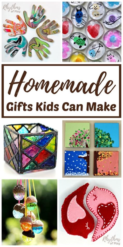 Homemade Gift Ideas Kids Can Make - Handmade, hand sewn, and hand beaded gift ideas and keepsakes are always a favorite with mom, dad and the grandparents. Easy to follow DIY directions for each unique handmade craft provided for each kid-made gift idea. #GiftIdeas #HomemadeGifts #HandmadeGifts Homemade Gifts Kids Can Make, Gifts Kids Can Make, Diy Gifts For Christmas, Homemade Kids Gifts, Unique Homemade Gifts, Parents Gifts, Keepsake Crafts, Kids Homemade, Diy Gifts For Mom