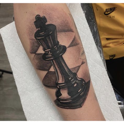 Checker Board Tattoo, Chess Board Tattoo, Chess Tattoos, King Chess Piece Tattoo, Chess Piece Tattoo, Chess Tattoo, King Chess Piece, Rose Tattoo Sleeve, Wood Burning Patterns Stencil