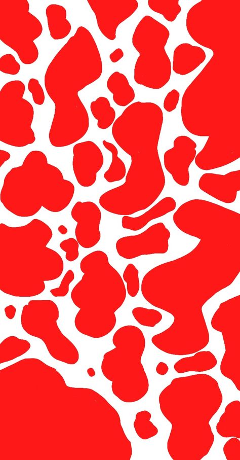 White And Red Iphone Wallpaper, Red White Background Aesthetic, Red And White Phone Wallpaper, Red And White Background Wallpapers, Red Cow Print, Red And White Abstract Background, Cow Wallpaper, Cow Print Wallpaper, Black Cow