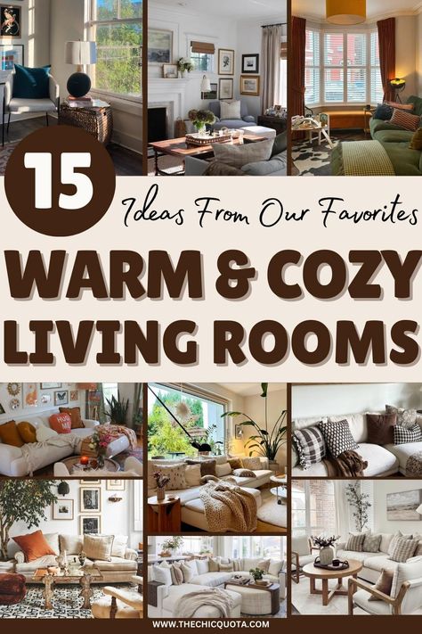 cozy living rooms Living Room With Light Furniture, Cosy Chic Living Room, Cozy Small Living Room With Fireplace, Cozy Living Rooms With Fireplace And Tv, Cozy Comfortable Living Room, How To Create A Cozy Living Room, Cosy Tv Room Ideas, Living Room With Dogs, Family Room Inspiration Cozy