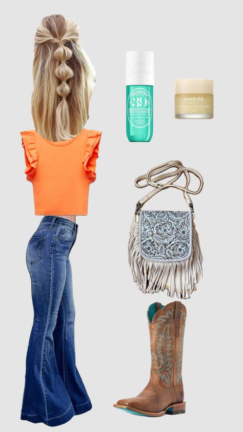 I fancier fit!😍 Casual Country Outfits, Cowgirl Style Outfits, Fancy Fits, Fair Outfits, Southern Outfits, Country Style Outfits, Western Wear Outfits, Cute Country Outfits, Looks Country