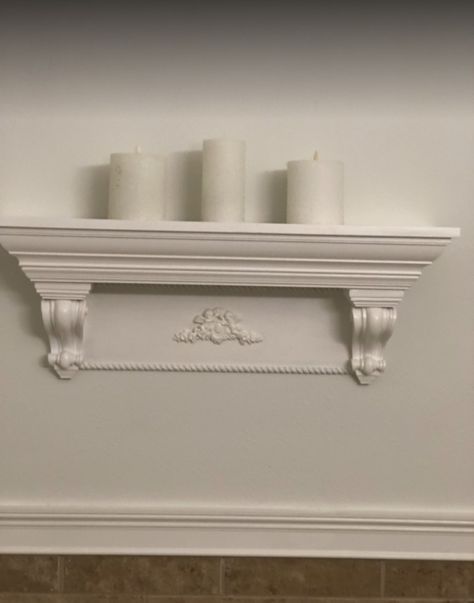 Fancy Shelves, Victorian Shelves, Crown Molding Shelf, Dining Room Decor Traditional, Corbel Shelf, Faux Fireplace Diy, Door Design Images, Home Hall Design, Stylish Curtains