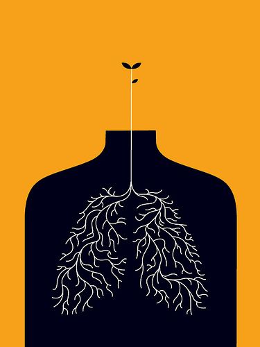 Minimalist Art by Paul Tebbot Poster Grafico, Graphic Design Collection, Lungs, 로고 디자인, Graphic Poster, Graphic Design Inspiration, Graphic Design Illustration, Illustrations Posters, Graphic Art Print