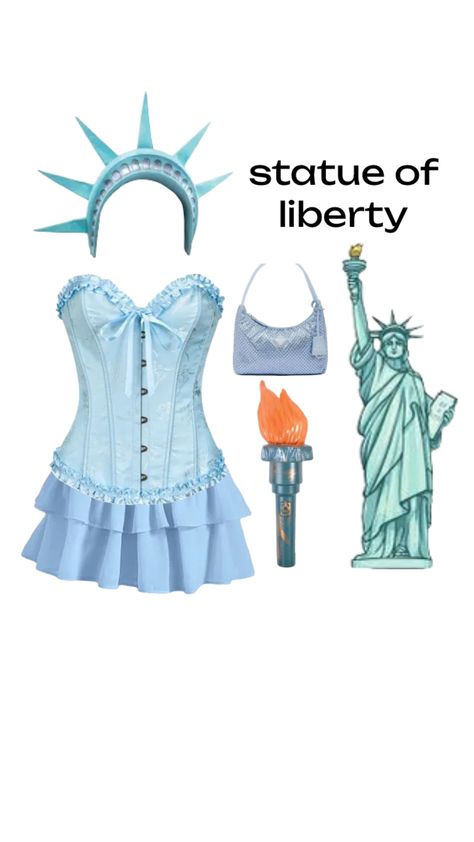 Statue Of Liberty Costume, Solo Costume, Disney Costumes, Halloween Outfit, Costume Halloween, Outfit Idea, Halloween Outfits, Your Aesthetic, Statue Of Liberty