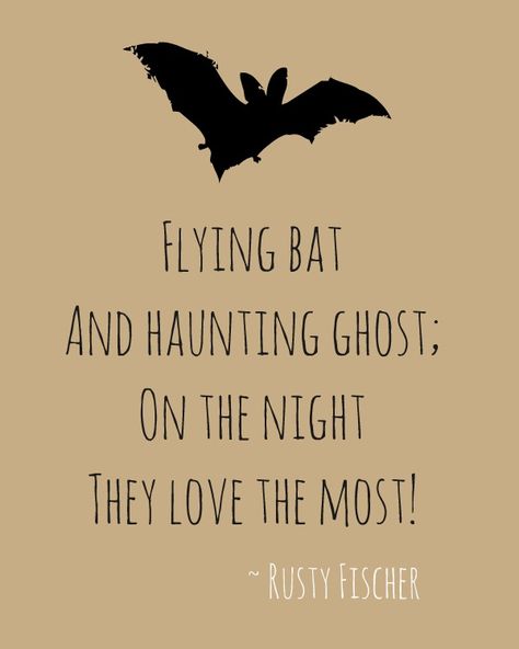 Halloween... Bat Quotes Halloween, Scary Poems, Halloween Rhymes, Holiday Poems, Halloween Sayings, Halloween Poems, Flying Bat, Halloween Quotes Funny, Halloween Ii