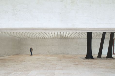 Åke E:son Lindman, Sverre Fehn · Nordic Pavilion at the Venice Biennale, 1962 · Divisare Nordic Pavilion, Sverre Fehn, Pavilion Architecture, Scandinavian Architecture, Architectural Photographers, Venice Biennale, Alvar Aalto, Minimalist Architecture, Space Architecture