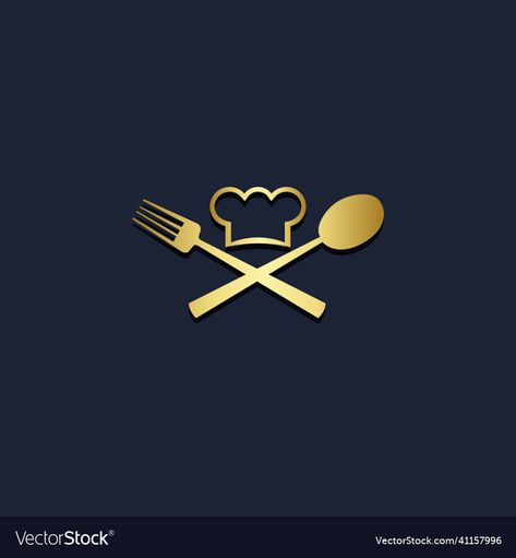 Cutlery Logo Design, Sendok Garpu Logo, Chef Logo Design Ideas, Catering Logo Ideas, Spoon And Fork Logo, Organic Food Photography, Chef Hat Logo, Restaurant Logo Design Inspiration, Spoon Logo